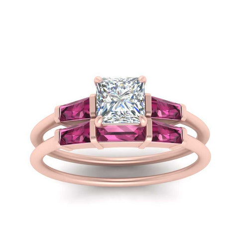 princess-cut-bar-set-pink-sapphire-ring-with-matching-3-baguette-wedding-band-in-rose-gold-FDENS100PRGSADRPIANGLE5-NL-RG