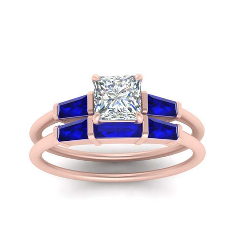 princess-cut-bar-set-sapphire-ring-with-matching-3-baguette-wedding-band-in-rose-gold-FDENS100PRGSABLANGLE5-NL-RG