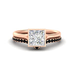 Load image into Gallery viewer, princess-cut-bezel-solitaire-ring-with-black-diamond-band-in-rose-gold-FD11229PRGBLACK-NL-RG_f4fb72a7-790c-4a30-beb1-120ac789aad3.jpg?v=1758702946
