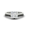 Load image into Gallery viewer, princess-cut-bezel-solitaire-ring-with-black-diamond-band-in-white-gold-FD11229PRGBLACK-NL-WG_04e7dd52-f6ae-450d-8633-565a42e9e52f.jpg?v=1758702946