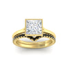 Load image into Gallery viewer, princess-cut-bezel-solitaire-ring-with-black-diamond-band-in-yellow-gold-FD11229PRGBLACKANGLE5-NL-YG_7b922f56-ffa2-48db-a742-9fe2b56433c3.jpg?v=1758702946