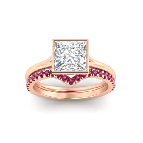 princess-cut-bezel-solitaire-ring-with-pink-sapphire-band-in-rose-gold-FD11229PRGSADRPIANGLE5-NL-RG.jpg?v=1758702874