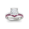Load image into Gallery viewer, princess-cut-bezel-solitaire-ring-with-pink-sapphire-band-in-white-gold-FD11229PRGSADRPIANGLE5-NL-WG_22308638-3d5e-4194-a36b-876d954f1007.jpg?v=1758702945