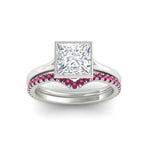 Load image into Gallery viewer, princess-cut-bezel-solitaire-ring-with-pink-sapphire-band-in-white-gold-FD11229PRGSADRPIANGLE5-NL-WG_22308638-3d5e-4194-a36b-876d954f1007.jpg?v=1758702945

