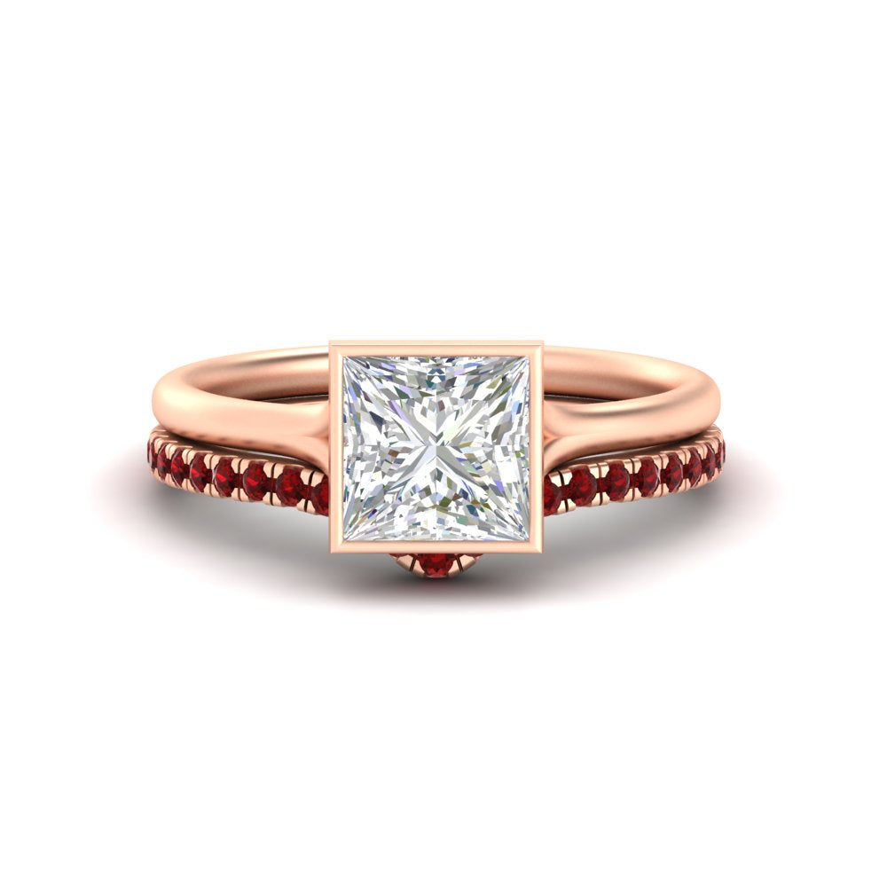 princess-cut-bezel-solitaire-ring-with-ruby-band-in-rose-gold-FD11229PRGRUDR-NL-RG.jpg?v=1758702874