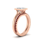 Load image into Gallery viewer, princess-cut-bezel-solitaire-ring-with-ruby-band-in-rose-gold-FD11229PRGRUDRANGLE2-NL-RG.jpg?v=1758702875
