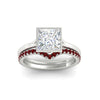 Load image into Gallery viewer, princess-cut-bezel-solitaire-ring-with-ruby-band-in-white-gold-FD11229PRGRUDRANGLE5-NL-WG_7fc540dd-a8a6-459b-a36e-35b95441508e.jpg?v=1758702946