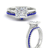 Load image into Gallery viewer, princess-cut-bezel-solitaire-ring-with-sapphire-band-in-white-gold-FD11229PRGSABLANGLE3-NL-WG_245d8b0b-ac19-4614-993b-8d5dddd6e907.jpg?v=1758702946