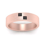 Load image into Gallery viewer, Princess Cut Brush Finish Band
