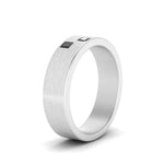 Load image into Gallery viewer, Princess Cut Brush Finish Band
