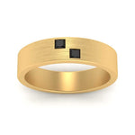 Load image into Gallery viewer, Princess Cut Brush Finish Band
