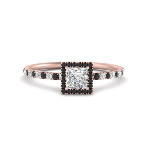 princess-cut-black-diamond-halo-petite-engagement-ring-in-rose-gold-FD8523PRRGBLACKANGLE3-NL-RG