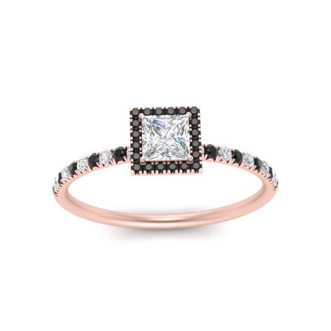 princess-cut-black-diamond-halo-petite-engagement-ring-in-rose-gold-FD8523PRRGBLACKANGLE3-NL-RG