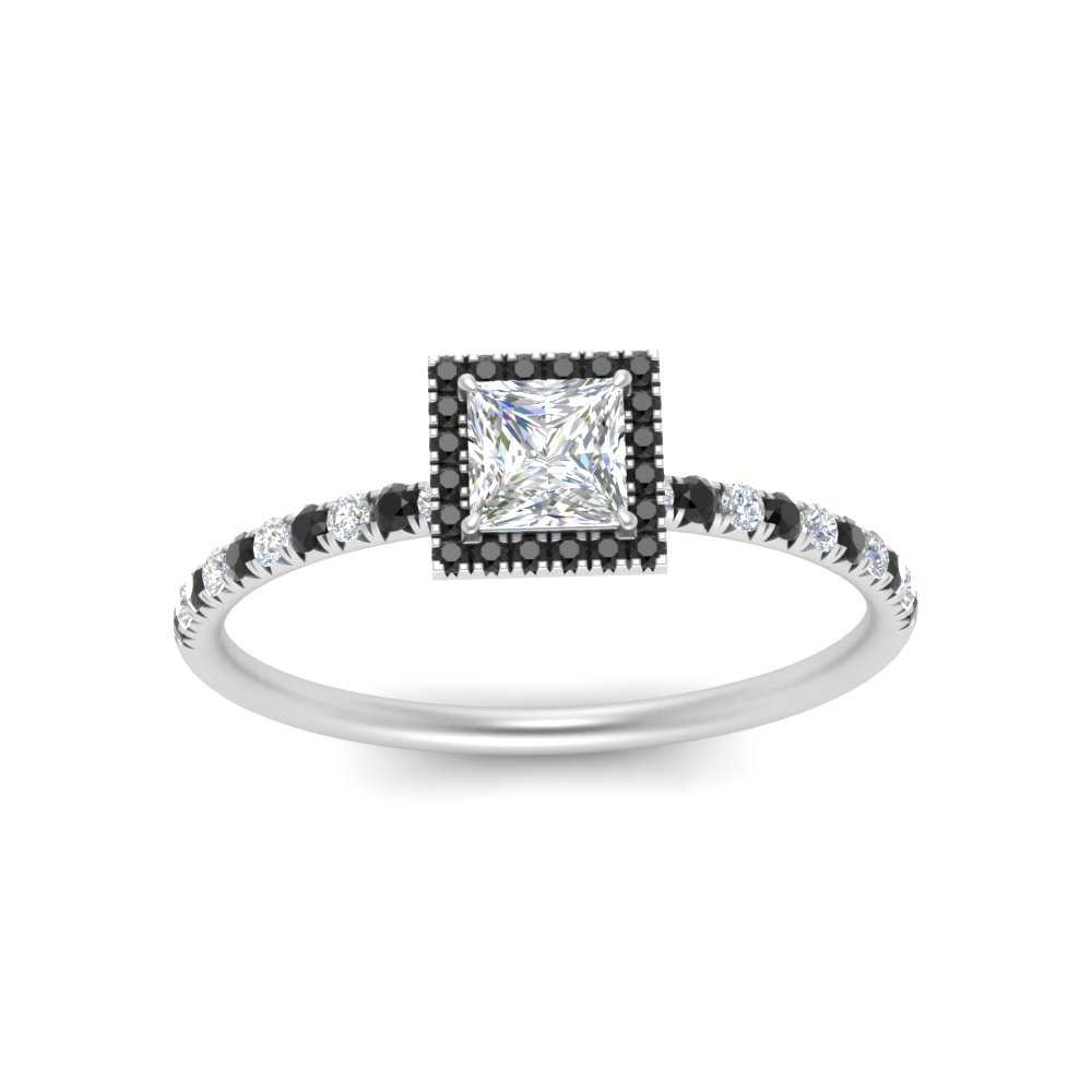 princess-cut-black-diamond-halo-petite-engagement-ring-in-white-gold-FD8523PRRGBLACKANGLE3-NL-WG