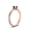 Load image into Gallery viewer, princess-cut-black-diamond-infinity-twist-ring-in-rose-gold-FD8233PRRGBLACK-NL-RG-GS.jpg