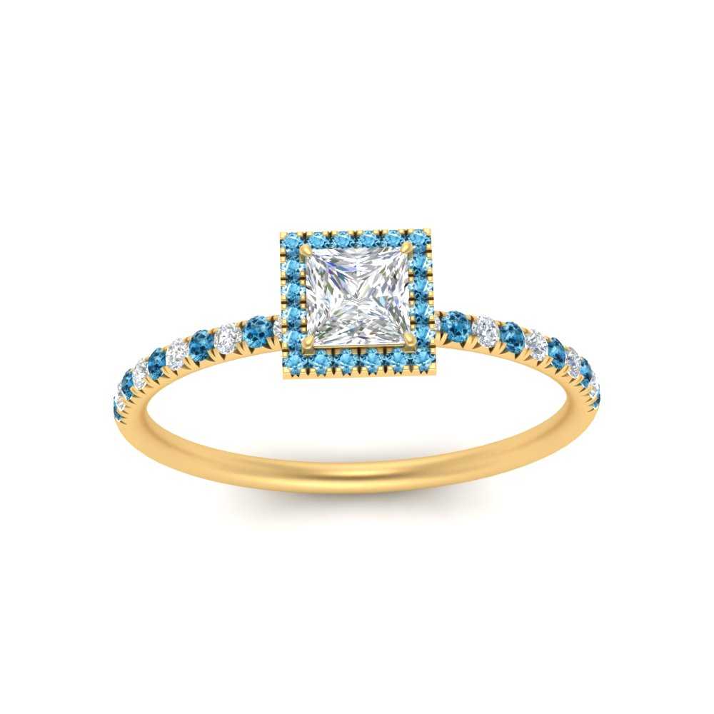 princess-cut-blue-topaz-halo-petite-engagement-ring-in-yellow-gold-FD8523PRRGICBLTOANGLE3-NL-YG
