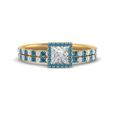 princess-cut-blue-topaz-halo-wedding-ring-set-in-yellow-gold-FD8523PRGICBLTO-NL-YG