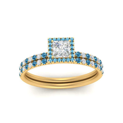princess-cut-blue-topaz-halo-wedding-ring-set-in-yellow-gold-FD8523PRGICBLTO-NL-YG