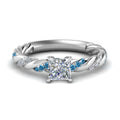 Thumbnail 23 - princess-cut-blue-topaz-twisted-vine-engagement-ring-in-white-gold-FD9127PRRGICBLTO-NL-WG