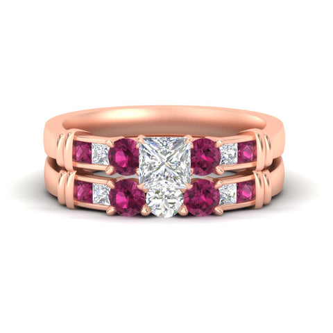 princess-cut-bridal-ring-set-with-pink-sapphire-princess-channel-accents-in-rose-gold-fdens286prgsadrpisleep-nl-rg.jpg