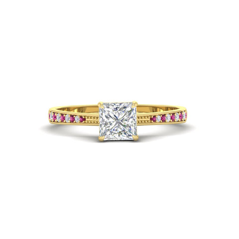 princess-cut-cathedral-pave-diamond-engagement-ring-with-pink-sapphire-in-yellow-gold-FD11145PRRGSADRPI-NL-YG