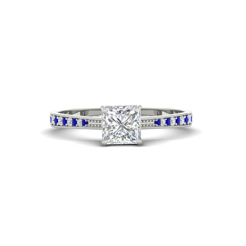 princess-cut-cathedral-pave-diamond-engagement-ring-with-sapphire-in-white-gold-FD11145PRRGSABL-NL-WG