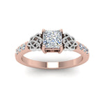 Load image into Gallery viewer, princess-cut-celtic-diamond-ring-in-14K-rose-gold-FDENS2255PRRANGLE5-NL-RG_12485b03-97d5-4e0e-82cc-9cc52ad0cd56
