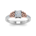 Load image into Gallery viewer, princess-cut-celtic-diamond-ring-in-14K-white-gold-FDENS2255PRRANGLE5-NL-WG_a5a5f84d-6e5c-48ca-8cfa-02e9b55434a8
