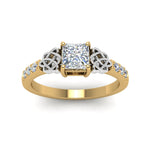 Load image into Gallery viewer, princess-cut-celtic-diamond-ring-in-14K-yellow-gold-FDENS2255PRRANGLE5-NL-YG_9c9a2702-8dbb-44bd-9085-9796e1ccc9ad
