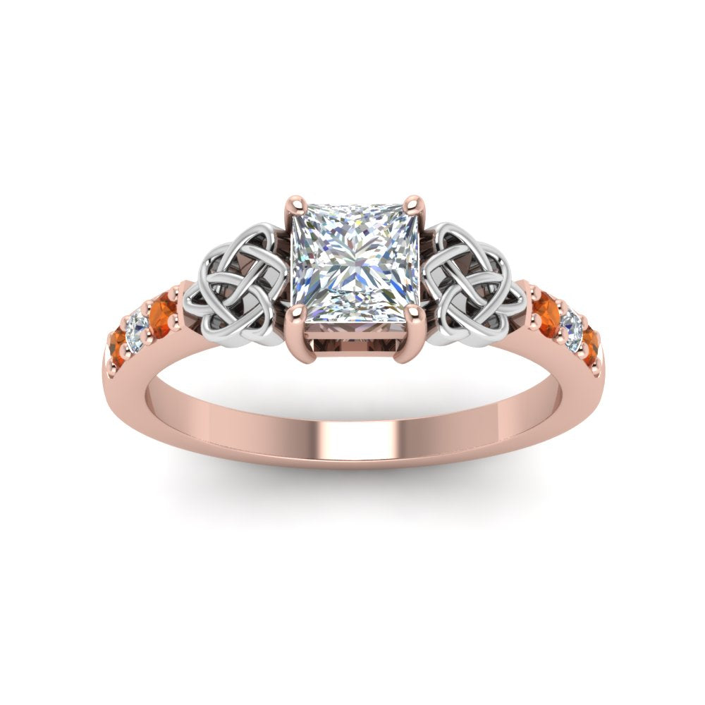 princess-cut-celtic-diamond-ring-with-orange-sapphire-in-14K-rose-gold-FDENS2255PRRGSAORANGLE5-NL-RG_bddd4d63-b9d6-47e0-8f40-b69e240f831d