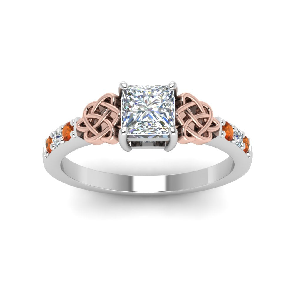 princess-cut-celtic-diamond-ring-with-orange-sapphire-in-14K-white-gold-FDENS2255PRRGSAORANGLE5-NL-WG_aac730e4-c122-4eff-be73-25f6066c353b