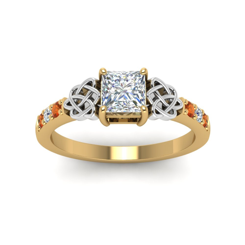 princess-cut-celtic-diamond-ring-with-orange-sapphire-in-14K-yellow-gold-FDENS2255PRRGSAORANGLE5-NL-YG_54b7af9b-d0d9-4303-8b52-6f4d3563c86d