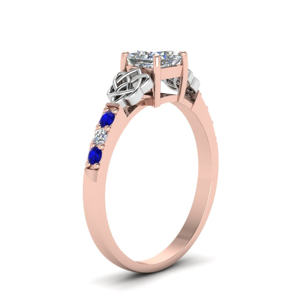 princess-cut-celtic-diamond-ring-with-sapphire-in-14K-rose-gold-FDENS2255PRRGSABLANGLE2-NL-RG_86e6acf1-11a8-4904-bda9-20f04cb7fcdf
