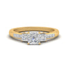 Load image into Gallery viewer, princess-cut-channel-three-stone-diamond-engagement-ring-in-yellow-gold-FDENS205PRR-NL-YG.jpg