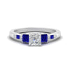 Load image into Gallery viewer, princess-cut-channel-three-stone-diamond-engagement-ring-with-sapphire-in-white-gold-FDENS205PRRGSABL-NL-WG.jpg