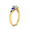 Load image into Gallery viewer, princess-cut-channel-three-stone-diamond-engagement-ring-with-sapphire-in-yellow-gold-FDENS205PRRGSABL-NL-YG.jpg