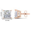 Load image into Gallery viewer, princess-cut-diamond-10-carat-stud-earring-in-rose-gold-FDEAR10411PRANGLE1-10.00CT-NL-RG-HW.jpg?v=1763113297