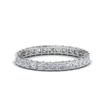 Load image into Gallery viewer, princess-cut-diamond-eternity-ring-1.50-carat-in-white-gold-FDEWB8675PR-1.50CT-NL-WG

