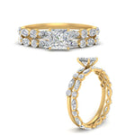 Load image into Gallery viewer, princess-cut-diamond-floating-marquise-accent-ring-with-eternity-wedding-band-in-yellow-gold-FDEWB9398PRANGEL3-NL-YG_1acb4d9e-aba8-4879-9fbe-509e73cee5eb.jpg?v=1758802156
