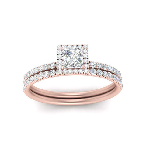 princess-cut-diamond-halo-wedding-ring-set-in-rose-gold-FD8523PR-NL-RG