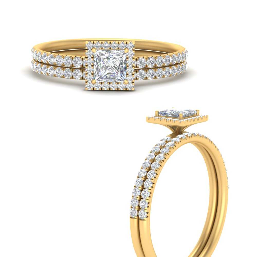princess-cut-diamond-halo-wedding-ring-set-in-yellow-gold-FD8523PR-NL-YG