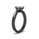 Load image into Gallery viewer, princess-cut-diamond-swirl-channel-ring-in-black-gold-FDENS4028PRRANGLE2-NL-BG.jpg?v=1754995968
