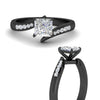 Load image into Gallery viewer, princess-cut-diamond-swirl-channel-ring-in-black-gold-FDENS4028PRRANGLE3-NL-BG.jpg?v=1754995968