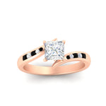 Load image into Gallery viewer, princess-cut-diamond-swirl-channel-set-black-diamond-wedding-ring-in-rose-gold-FDENS4028PRRGBLACKANGLE5-NL-RG.jpg?v=1754995974
