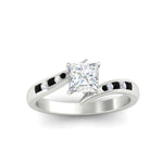 Load image into Gallery viewer, princess-cut-diamond-swirl-channel-set-black-diamond-wedding-ring-in-white-gold-FDENS4028PRRGBLACKANGLE5-NL-WG.jpg?v=1754995975
