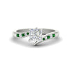 Load image into Gallery viewer, princess-cut-diamond-swirl-channel-set-emerald-wedding-ring-in-white-gold-FDENS4028PRRGEMGR-NL-WG.jpg?v=1754995972