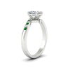 Load image into Gallery viewer, princess-cut-diamond-swirl-channel-set-emerald-wedding-ring-in-white-gold-FDENS4028PRRGEMGRANGLE2-NL-WG.jpg?v=1754995972
