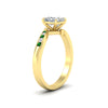 Load image into Gallery viewer, princess-cut-diamond-swirl-channel-set-emerald-wedding-ring-in-yellow-gold-FDENS4028PRRGEMGRANGLE2-NL-YG.jpg?v=1754995972
