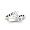 Load image into Gallery viewer, princess-cut-diamond-swirl-channel-set-ruby-wedding-ring-in-white-gold-FDENS4028PRRGRUDRANGLE5-NL-WG.jpg?v=1754995973