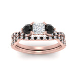 Load image into Gallery viewer, princess-cut-diamond-twisted-floral-prong-black-diamond-wedding-set-rose-gold-FD10257PRGBLACK-ANGLE5-NL-RG_56be2b6a-0145-4384-9452-b9f145345cc4?v=1756360168
